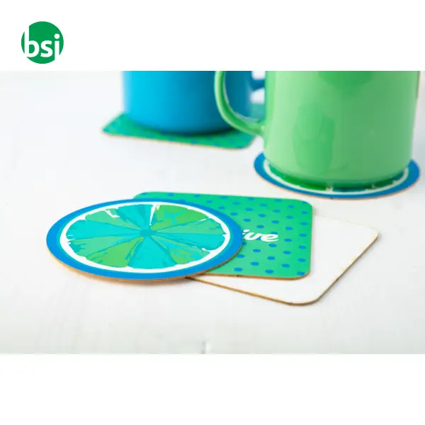 Sottobicchiere In Cartoncino, Cerchio CreaPint -  4