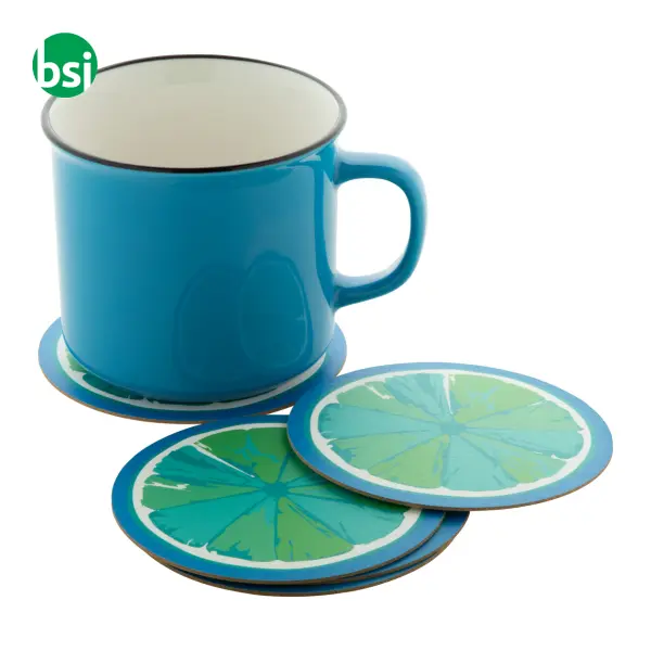 Sottobicchiere In Cartoncino, Cerchio CreaPint -  6