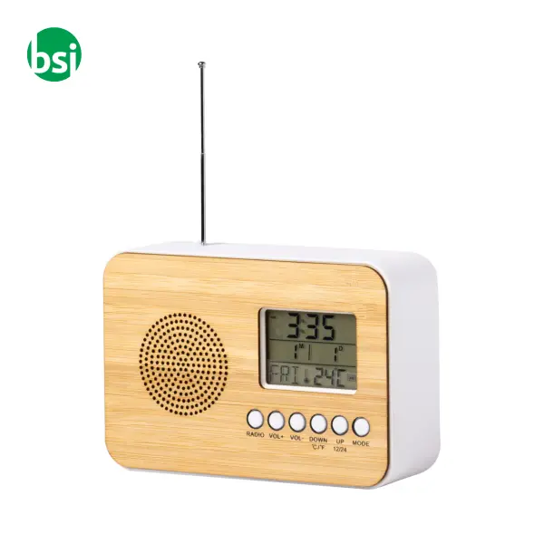 orologio e radio da tavolo BORDIO -  1