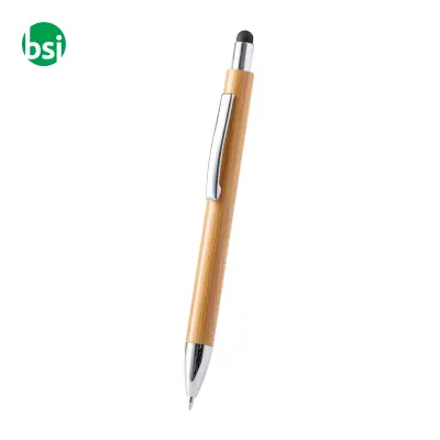 Penna a sfera capacitiva in bambù KAIZU - Immagine 3
