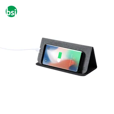 Tappetino mouse con caricatore wireless CHAPATI - Immagine 3