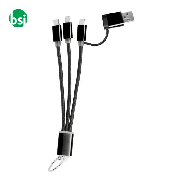 Portachiavi con cavo di ricarica USB RASHORT -  2