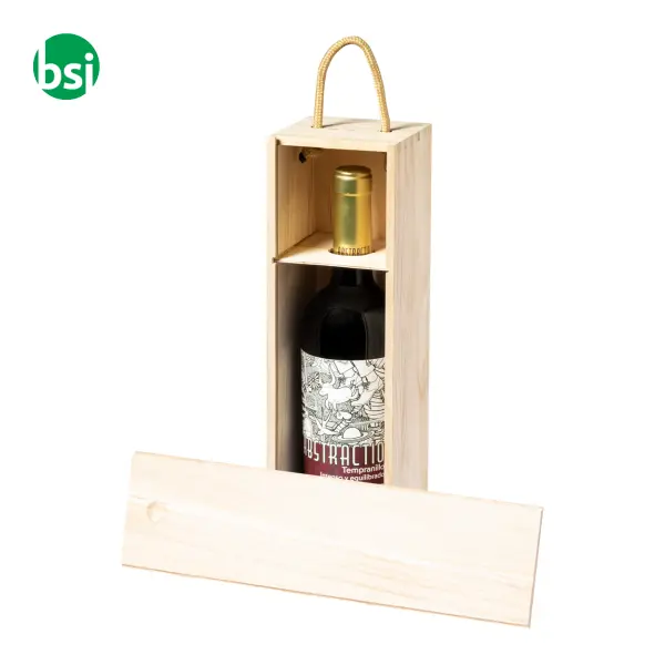 Confezione regalo per bottiglia vino SAXONY -  4