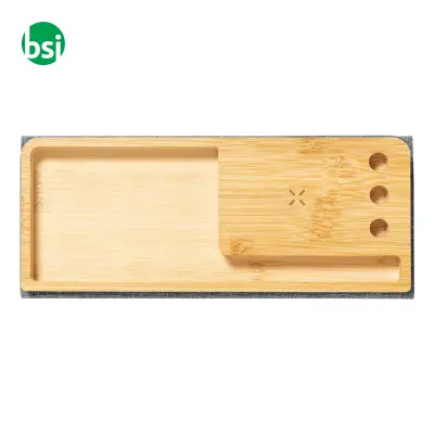 Tappetino mouse con caricatore wireless ATROVA - Immagine 4