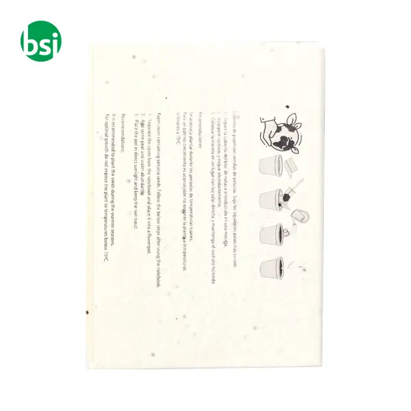Blocco fogli adesivi in carta di semi SEMILLA -  4