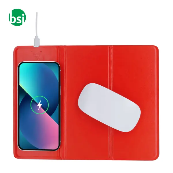 Tappetino mouse con caricatore wireless PEPPU CHARGE -  10