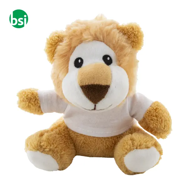 Peluche in PET riciclato leone REROAR -  1