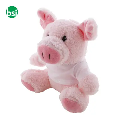 Peluche in PET riciclato maialino REOINK - Immagine 2