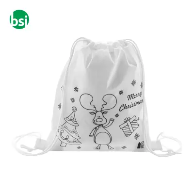 Sacca natalizia da decorare JULFAR BAG A - Immagine 3