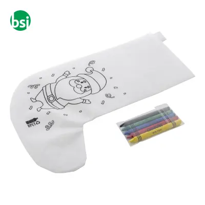 Calza natalizia da decorare JULFAR GIFT - Immagine 2