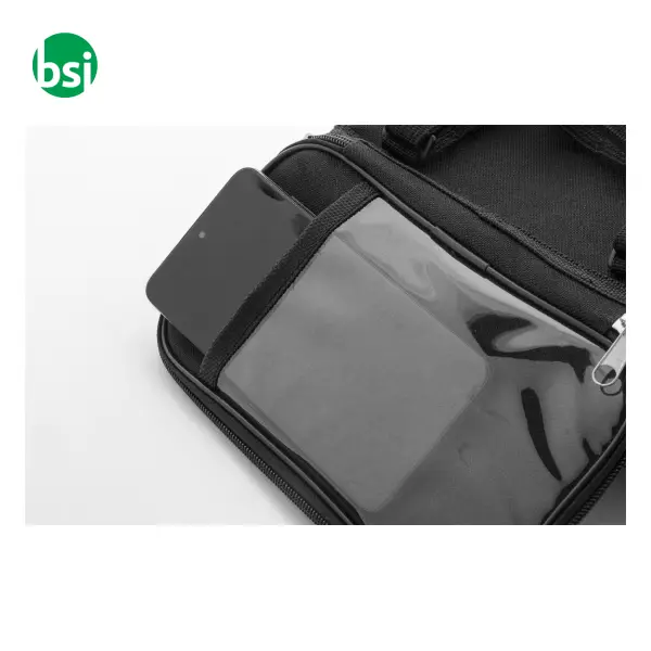 Borsa portacellulare da bicicletta in rPET VELOFON PLUS -  8