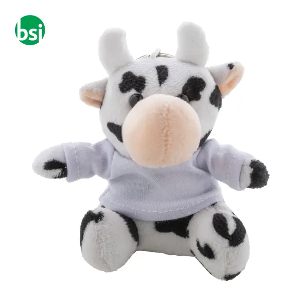 Portachiavi con mucca in peluche COWFOB -  3