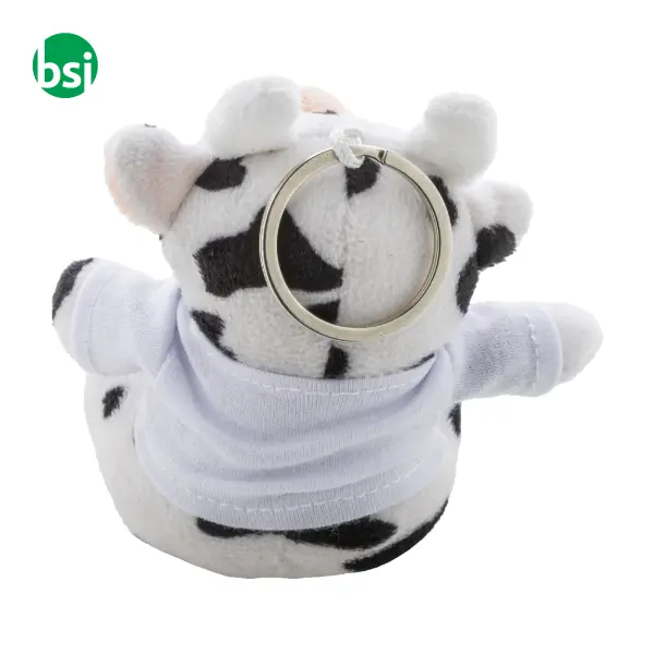 Portachiavi con mucca in peluche COWFOB -  5