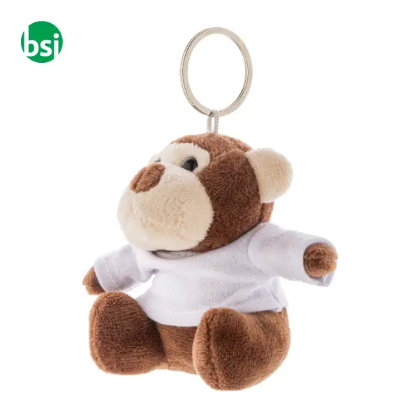 Portachiavi con scimmia in peluche APEFOB -  2
