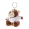 Portachiavi con scimmia in peluche APEFOB - Anteprima 2