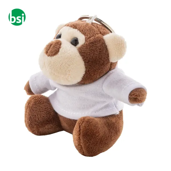 Portachiavi con scimmia in peluche APEFOB -  4