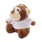 Portachiavi con scimmia in peluche APEFOB - Anteprima 4