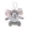 Portachiavi con elefante in peluche TRUMPFOB - Anteprima 1