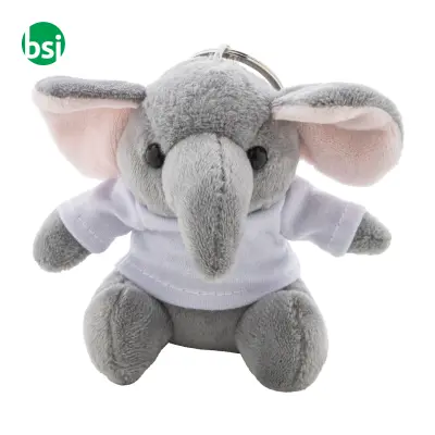 Portachiavi con elefante in peluche TRUMPFOB - Immagine 3