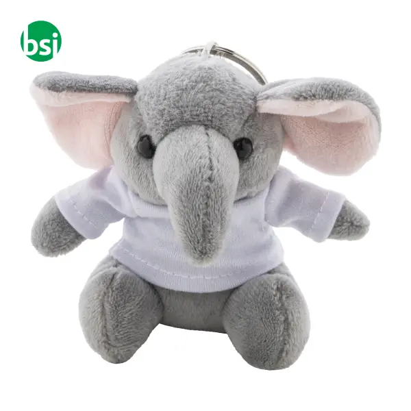Portachiavi con elefante in peluche TRUMPFOB -  3