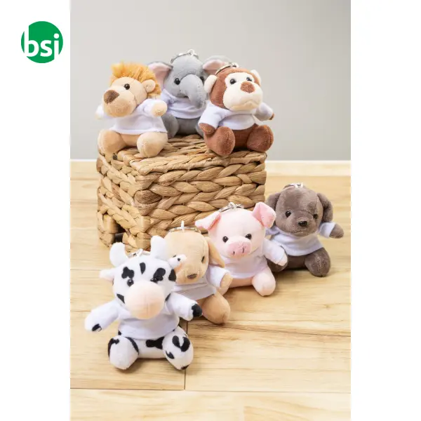 Portachiavi con elefante in peluche TRUMPFOB -  7