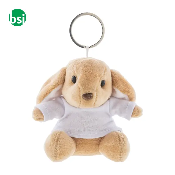 Portachiavi con coniglietto in peluche BUNNYFOB -  1