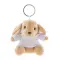 Portachiavi con coniglietto in peluche BUNNYFOB - Anteprima 1