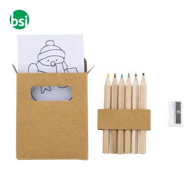 Set natalizio matite colorate JOLABLY