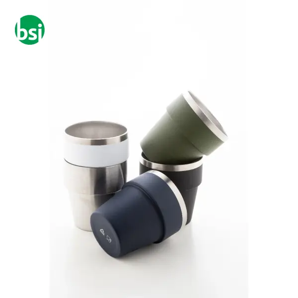 Bicchiere termico in acciaio riciclato OBATA -  7