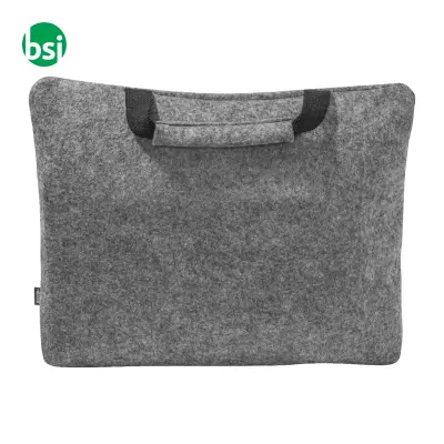 Borsa porta computer in rPET personalizzabile REFELT LAPTOP - Immagine 3