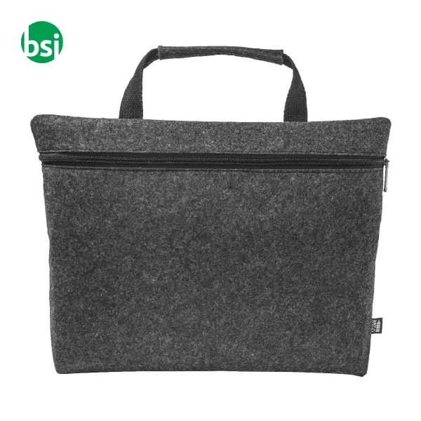 Borsa porta computer in rPET personalizzabile REFELT LAPTOP -  8