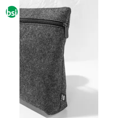 Borsa porta computer in rPET personalizzabile REFELT LAPTOP - Immagine 10