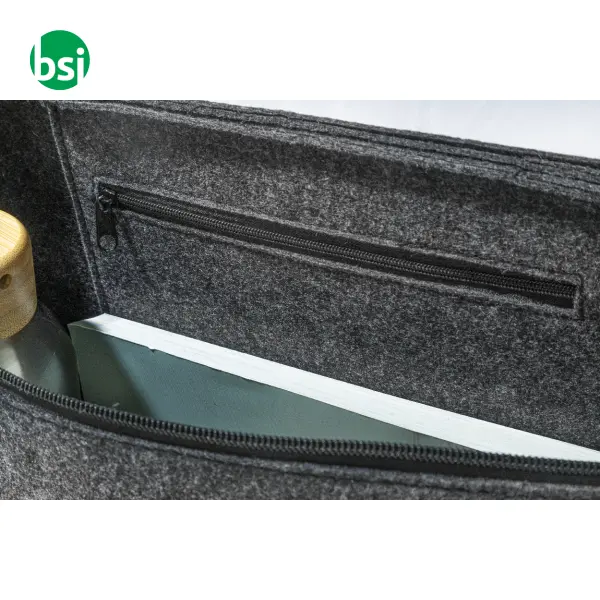 Borsa porta computer in rPET personalizzabile REFELT LAPTOP -  11