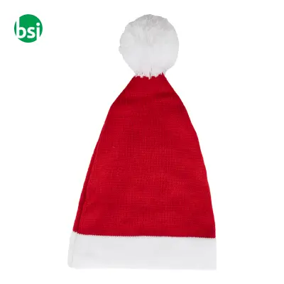 Cappello da Babbo Natale lavorato a maglia BABBO