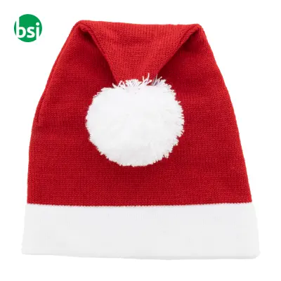 Cappello da Babbo Natale lavorato a maglia BABBO - Immagine 6