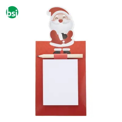 Blocco note magnetico natalizio Babbo Natale JULLISTE - Immagine 8