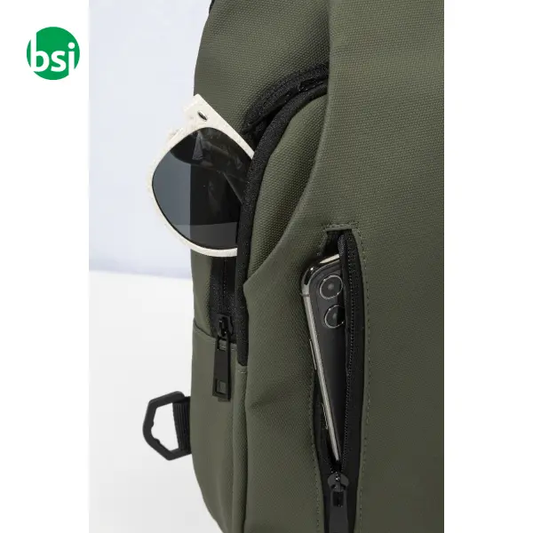 Borsa a tracolla PET riciclato CROBUD -  11