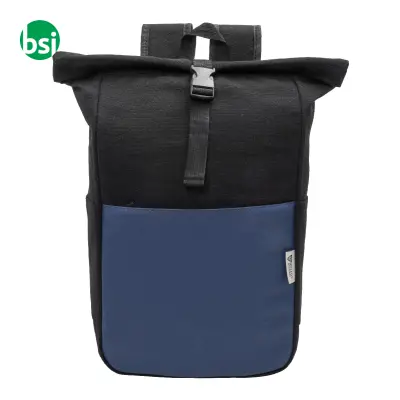 Zaino in canvas riciclato BLAKKAN BACK - Immagine 2