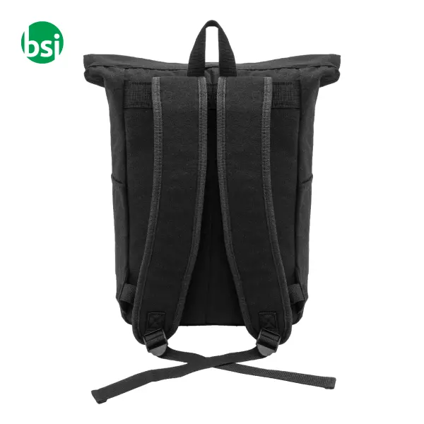 Zaino in canvas riciclato BLAKKAN BACK -  13