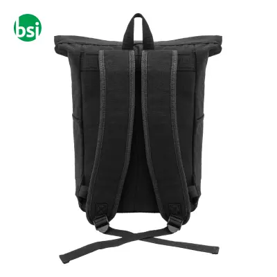 Zaino in canvas riciclato BLAKKAN BACK - Immagine 18