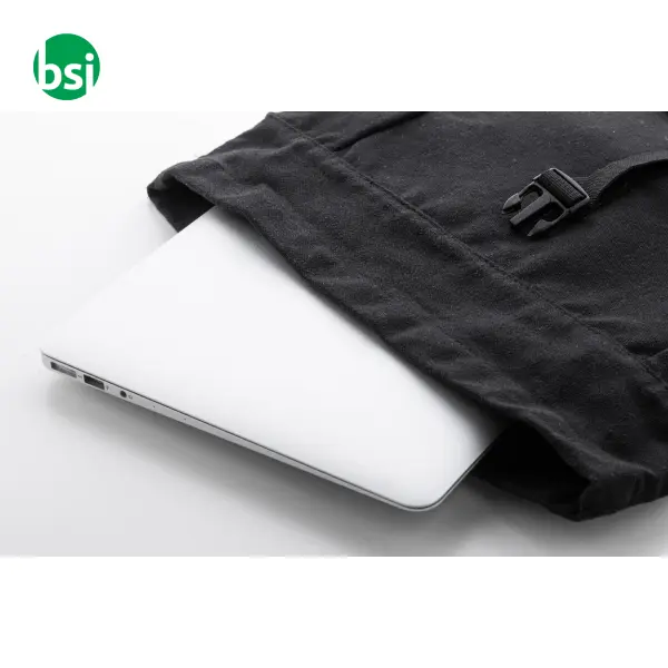 Zaino in canvas riciclato BLAKKAN BACK -  20