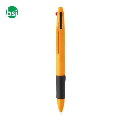 Penna a sfera in plastica riciclata 4 colori QUATTRO - Immagine 24