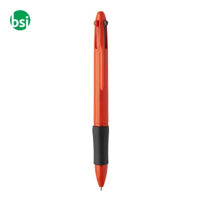 Penna a sfera in plastica riciclata 4 colori QUATTRO - Immagine 17