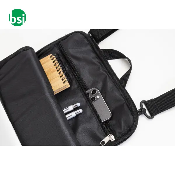 Borsa a tracolla in PET riciclato WALDOK -  7