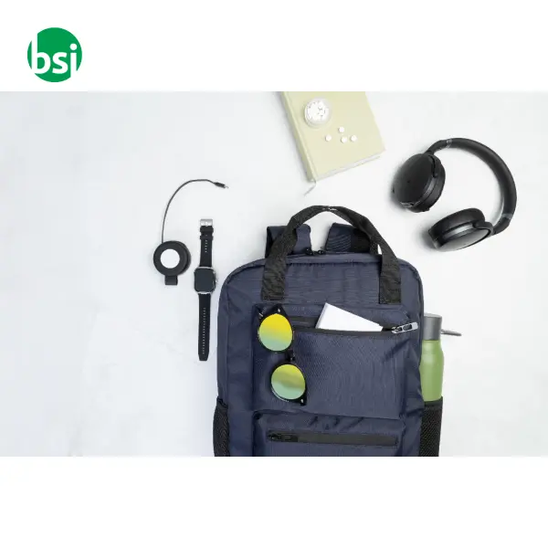 Zaino in twill PET riciclato pesonalizzabile WESTING -  10