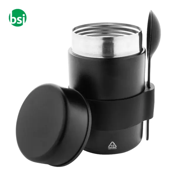 Porta pranzo termico in acciaio riciclato MINESTRONE -  2