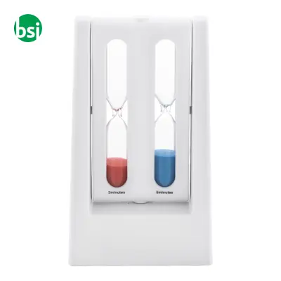 Clessidra in plastica riciclata personalizzabile BITEMP - Immagine 3
