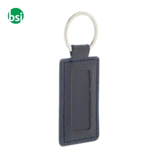 Portachiavi in plastica riciclata SHINEKEY RECT -  16