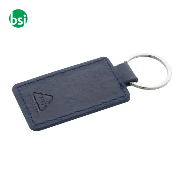 Portachiavi in plastica riciclata SHINEKEY RECT -  6
