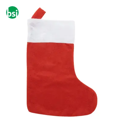 Calza natalizia in PET riciclato de decorare STRUMPOX